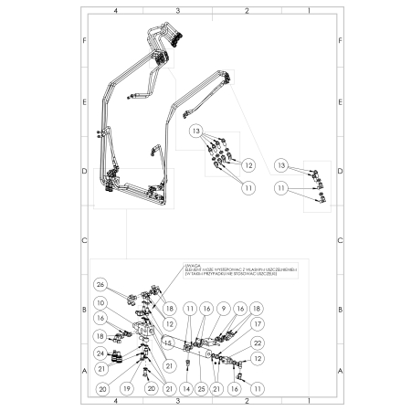 Części do Ładowacza czołowego Metal-Technik MTS-1600